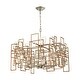 preview thumbnail 1 of 0, Gridlock 6-Light Chandelier