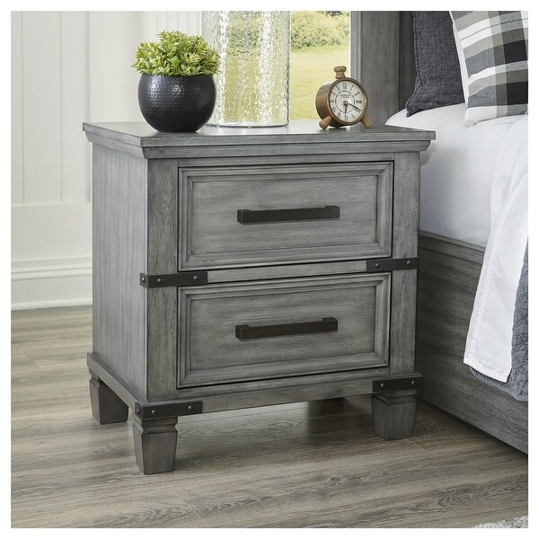 Russelyn 2 Drawer Night Stand - Bed Bath & Beyond - 35890673