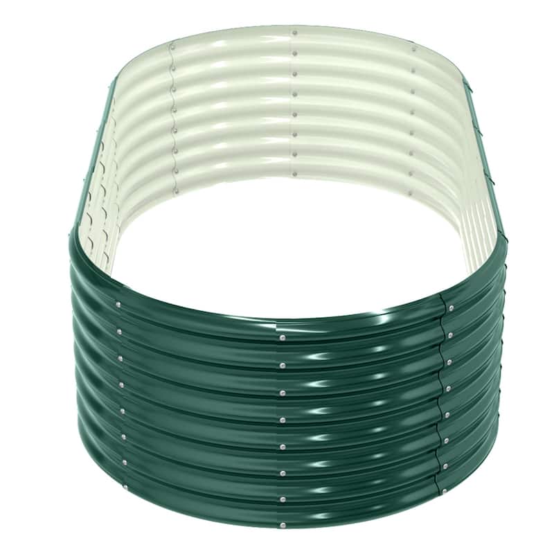 Galvanized Steel Metal Raised Garden Bed Deep Planting