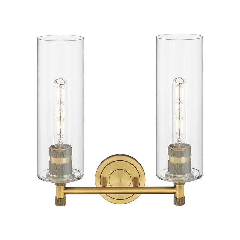 Innovations Lighting Crown Point - 2 Light 12" Wall-Mounted Bath Vanity Light
