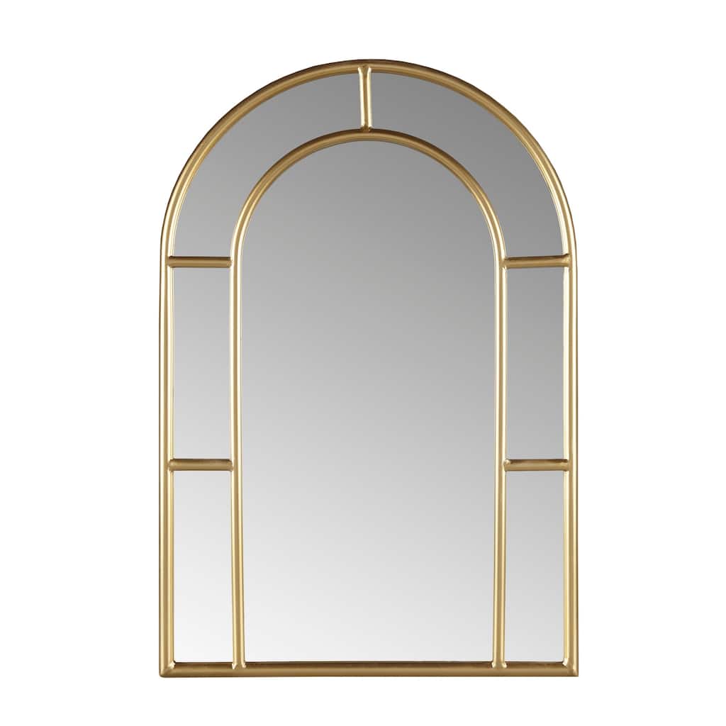 Martha Stewart Regina Gold Arched Wall Mirror