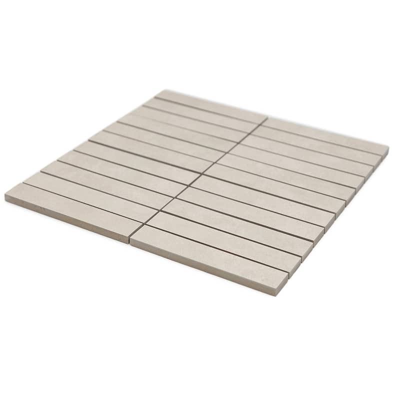 Foundry 1x6 Matte Porcelain Subway Mosaic Tile - Floor, Wall, Backsplash