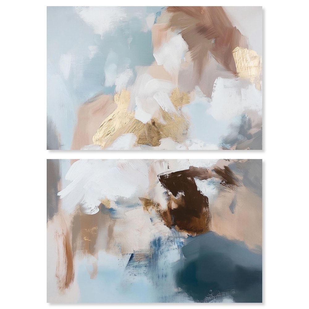 Mother Earth II Canvas Set of 2 by Art Remedy, Gallery Wrapped