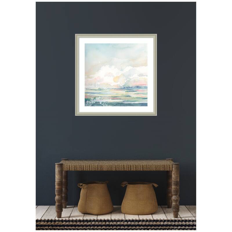 Kate and Laurel Framed Art Stillness by Julie Maida