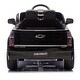 preview thumbnail 34 of 77, Licensed 24V Kids Chevrolet Silverado EV Ride-On Car with Four-Wheel Suspension, Bluetooth, Music, Remote Control, and LED Light