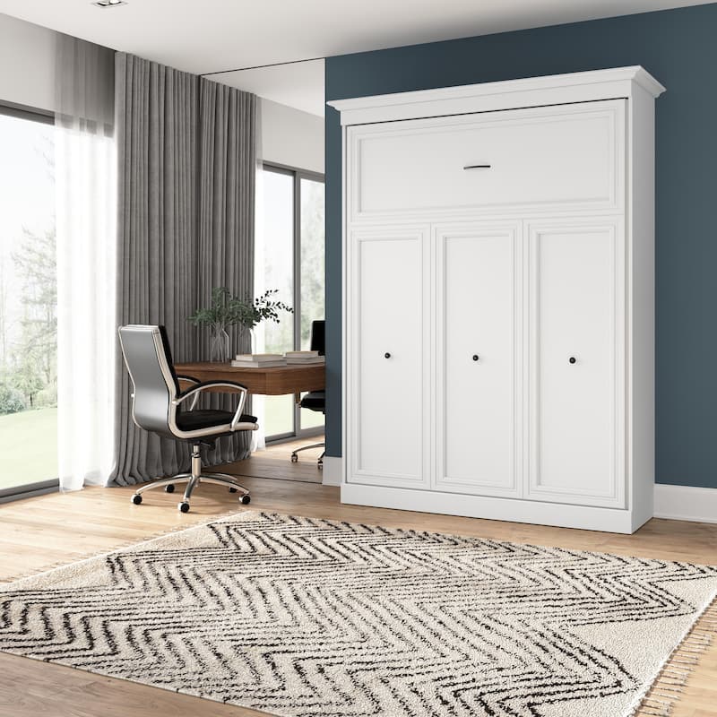 Versatile 70W Queen Murphy Bed for Multipurpose Room by Bestar