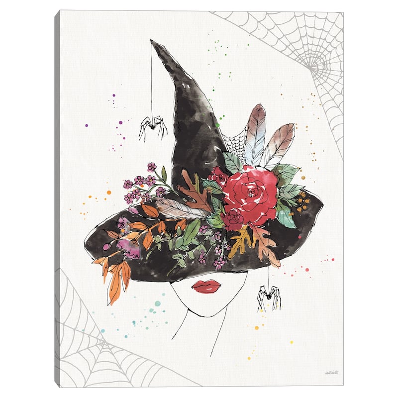 Spooky Style V by Anne Tavoletti Canvas Art Print