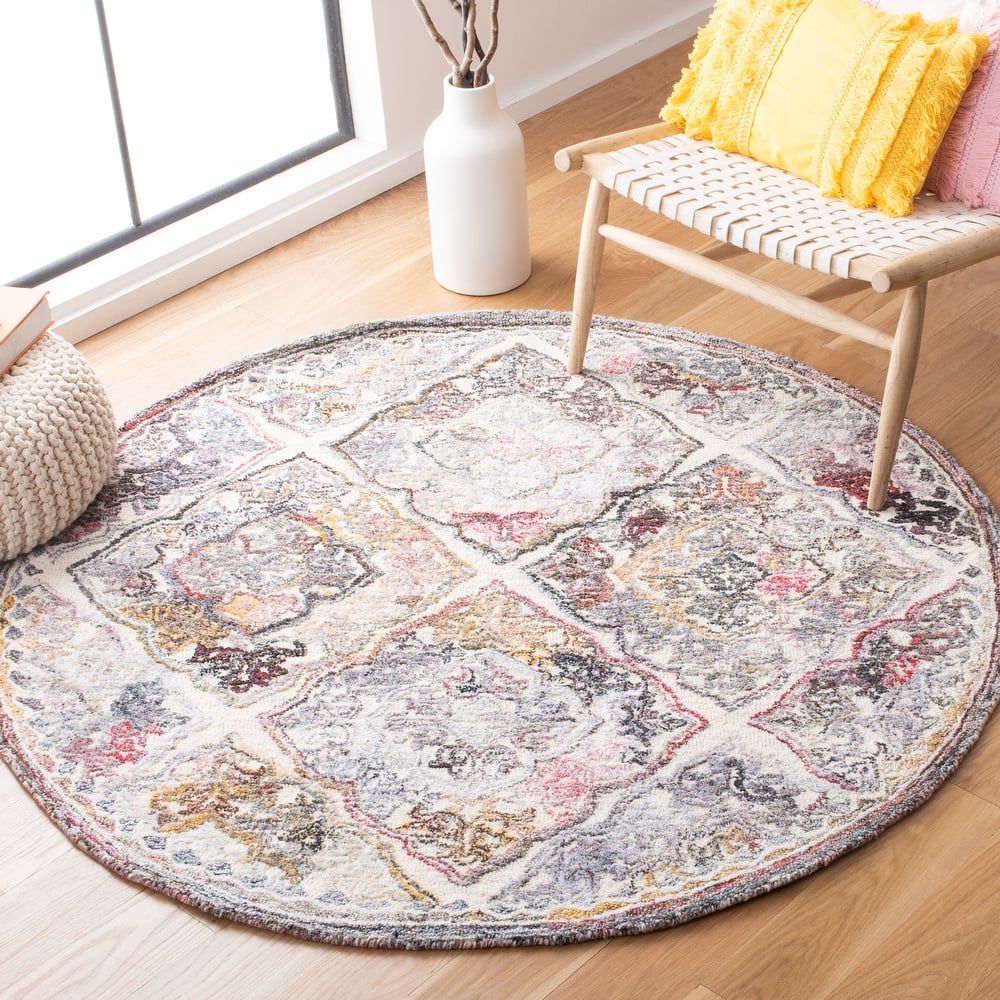 SAFAVIEH Handmade Micro-Loop Myriel Wool Rug