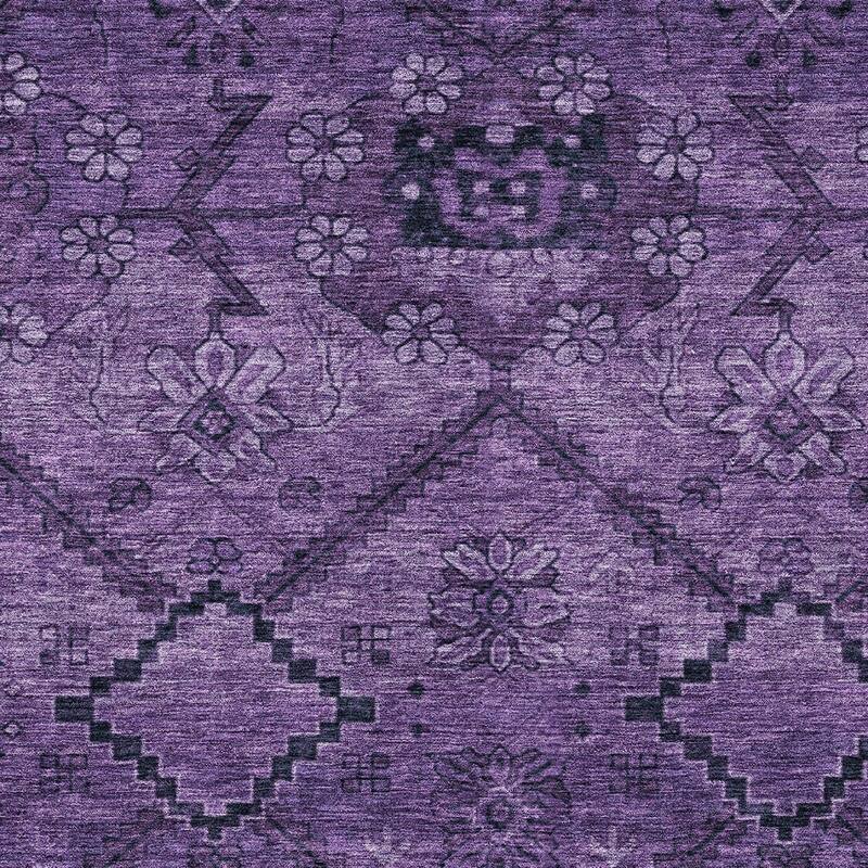 HomeRoots Floral Transitional Rectangle Outdoor Rug