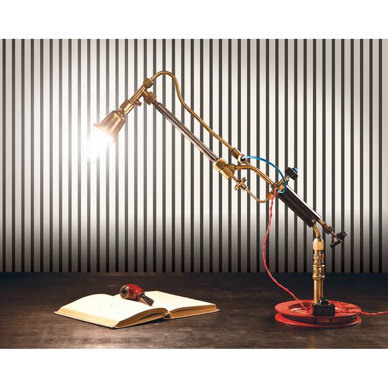 Galerie Wallcoverings Smart Stripes 2 Breton Stripe Vinyl on Non-Woven Matte Wallpaper Roll