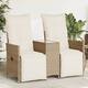 Option Beige With footrest/ Glass
