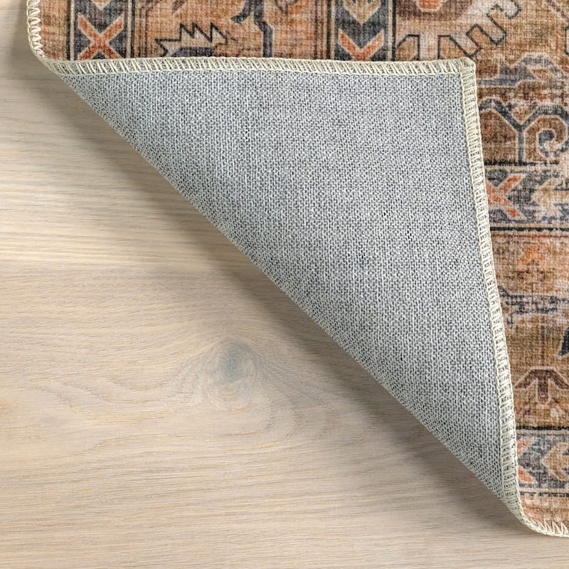 Myrtle Vintage Machine Washable Area Rug
