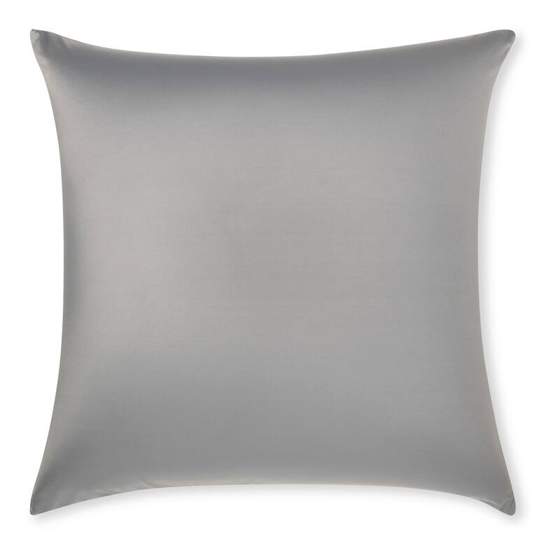 Throw Pillow Cozy Soft Microbead Dark Grey: 1 Pc
