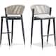 Option BarHeight-Mix Gray Cushion