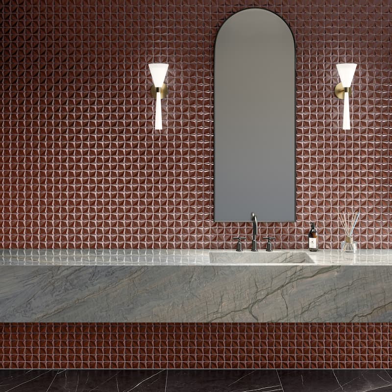 Daltile Artefino Vintage 2" Floret Mosaic (10 PC Per Carton) (9.60 SQFT Per Carton)