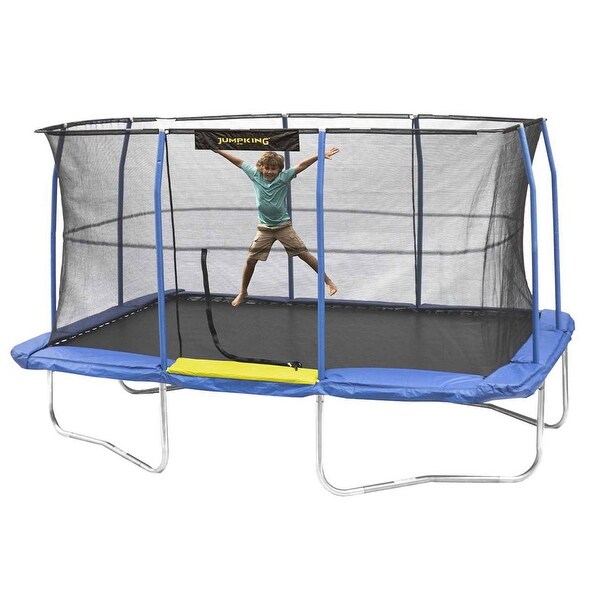 【希少・ジャンク】National/jump/RQ-JA100/RP-BP101 JumpKing JKRC1014C319 10 x 14 Foot Enclosed Rectangular Trampoline