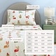 preview thumbnail 26 of 56, Linery & Co. Christmas Turkish Cotton Double-Brushed Flannel Bed Sheet Set