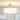 Versatile 3-Light Large Drum Fabric Lantern Semi Flush / Pendant Light