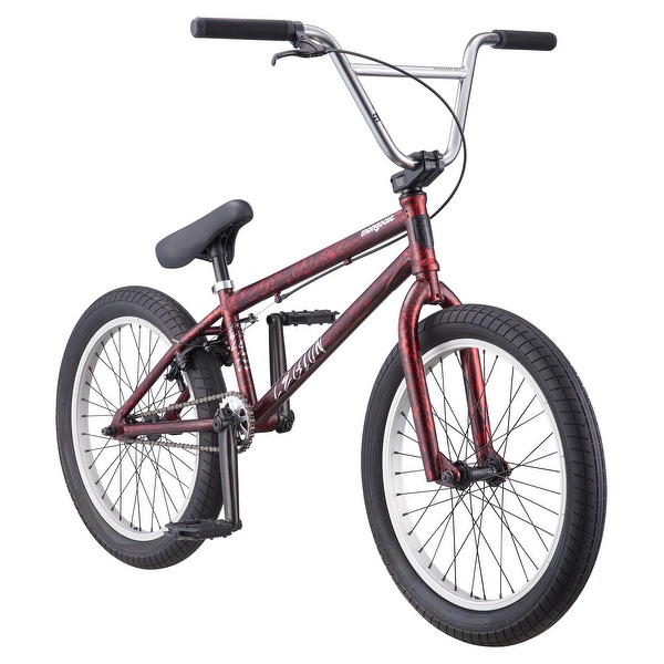 Maroon bmx bike top