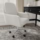 Option Bedford Gray Fabric/Polished Nickel Frame