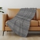 preview thumbnail 45 of 76, Premium Machine Washable Boho Stripes Sherpa Throw Blanket