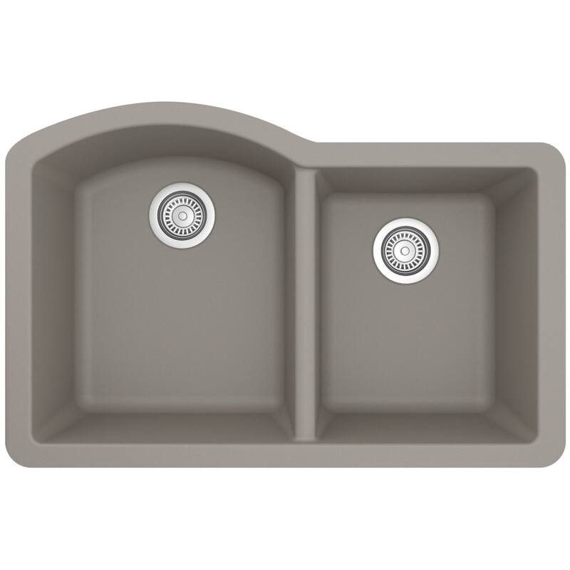 Karran USA QU-610 Quartz QU 32" Undermount Double Basin Quartz