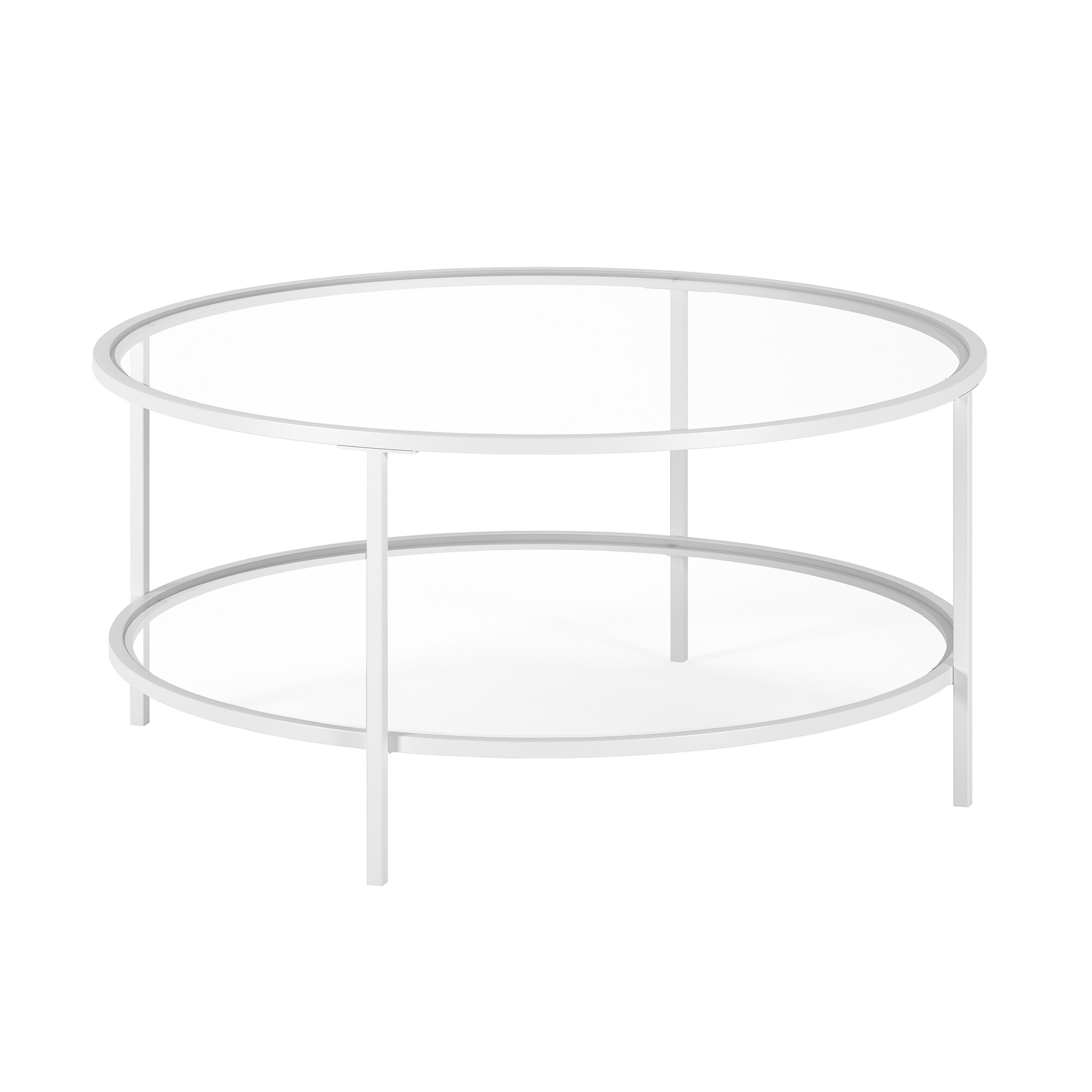 Orwell Coffee Table In Gold With Glass Shelf Overstock 28891314 Walker edison marble gold mid century modern rectangle coffee table. orwell coffee table in gold with glass shelf