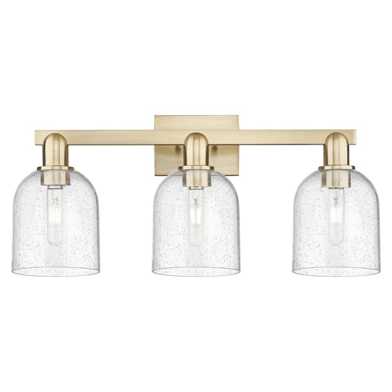 Innovations Lighting 716-3W-12-25 Bella Vanity Bella 3 Light 25" Wide - Champagne Bronze / Seedy