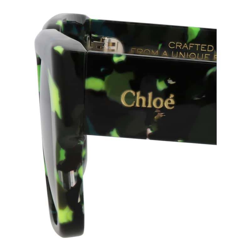 Chloé Square-Frame Recycled Acetate Sunglasses