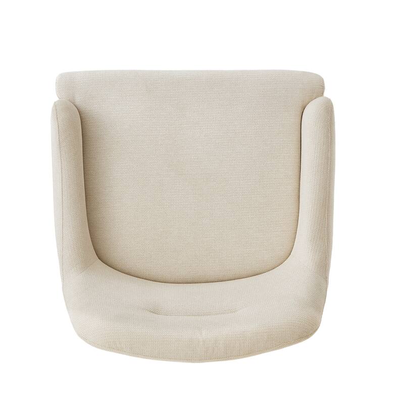 Christopher Knight Home - Modern Upholstered Armchair with Gold Metal Legs and Curved Backrest