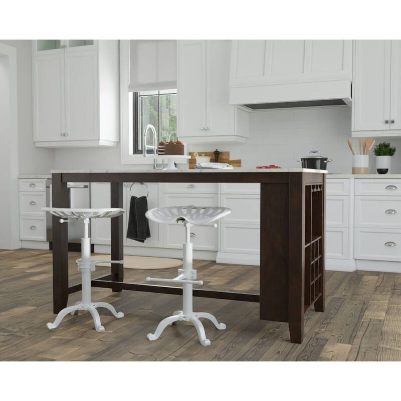 Adjustable Iron Tractor Seat Barstool