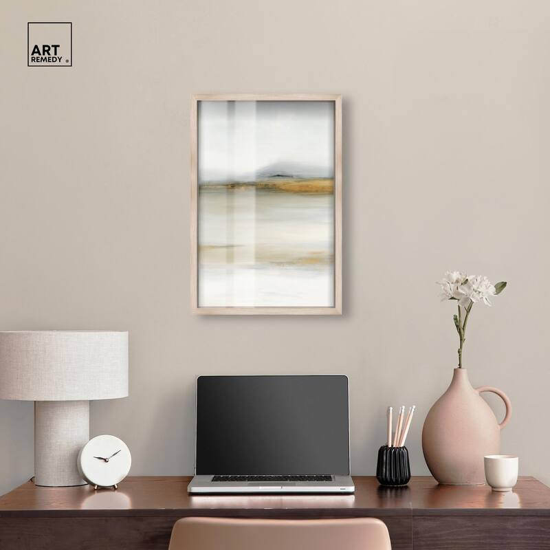 Misty Expanse II Shadowbox by Art Remedy
