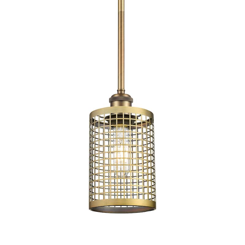 Innovations Lighting 516-1S-10-5 Nestbrook Pendant Nestbrook 5" Wide - Brushed Brass