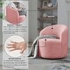 preview thumbnail 12 of 54, 360 Swivel Barrel Chair with Round Storage Chair