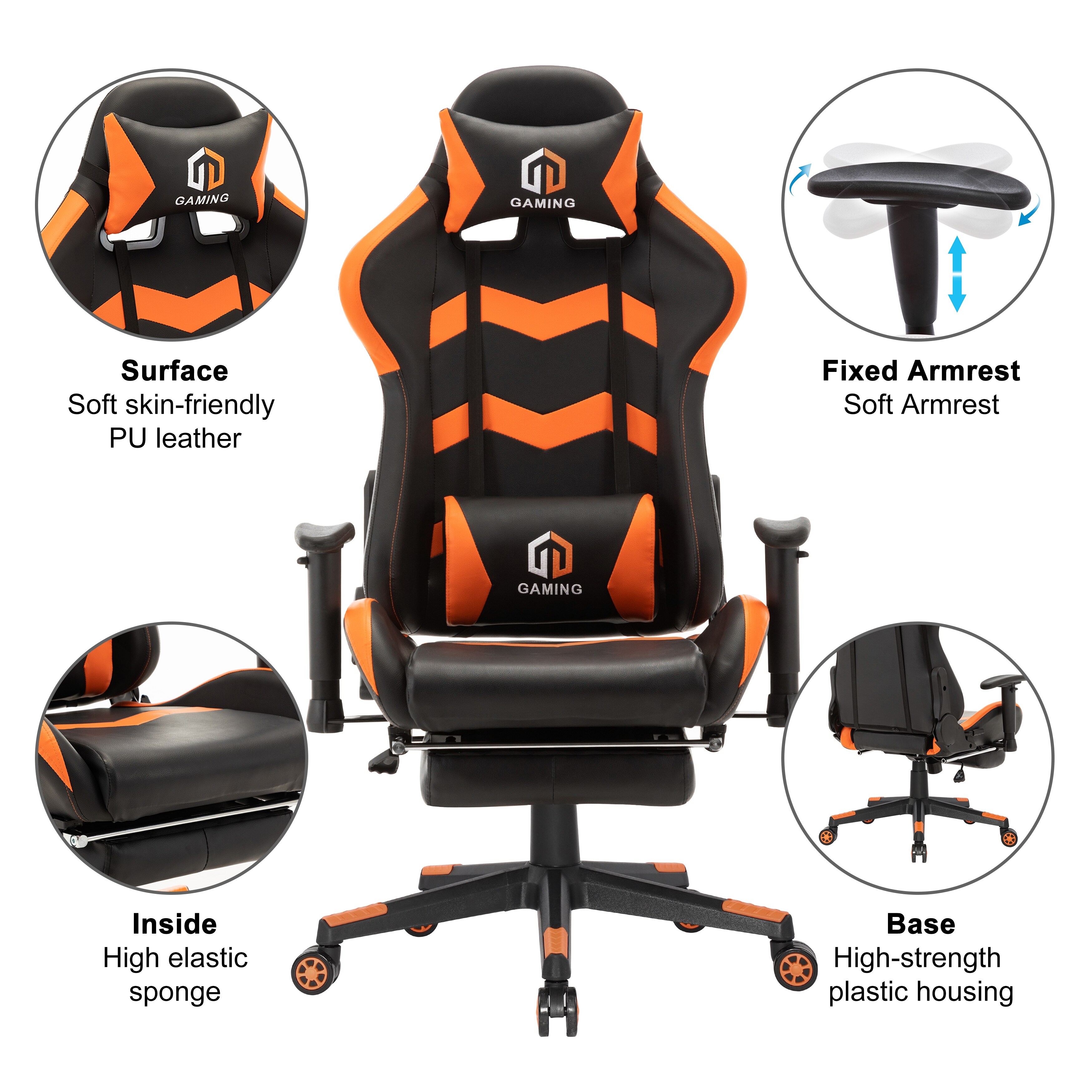 Gaming chair online fixed base