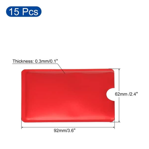 RFID Blocking Credit Card Sleeves Contactless Protectors Holders for