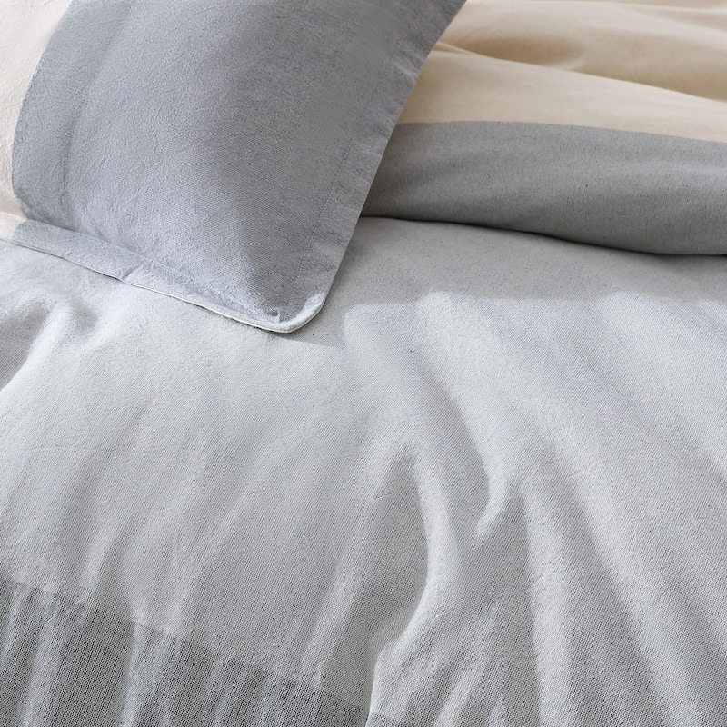 DKNY PURE Recycled Colorblock Duvet Set