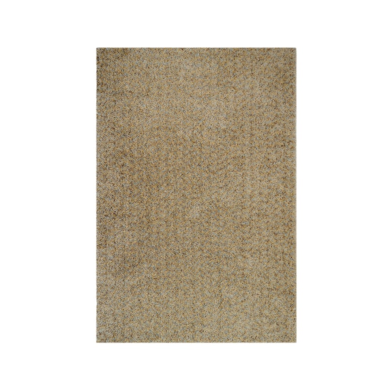 Lisbon Collection Hand Woven Mixed Color Thick Area Rug - Yellow/Light Brown - 5' x 8'