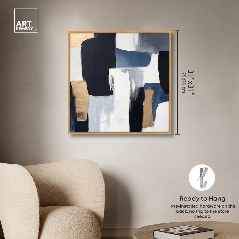 Assembled Color Pallete II Canvas by Art Remedy