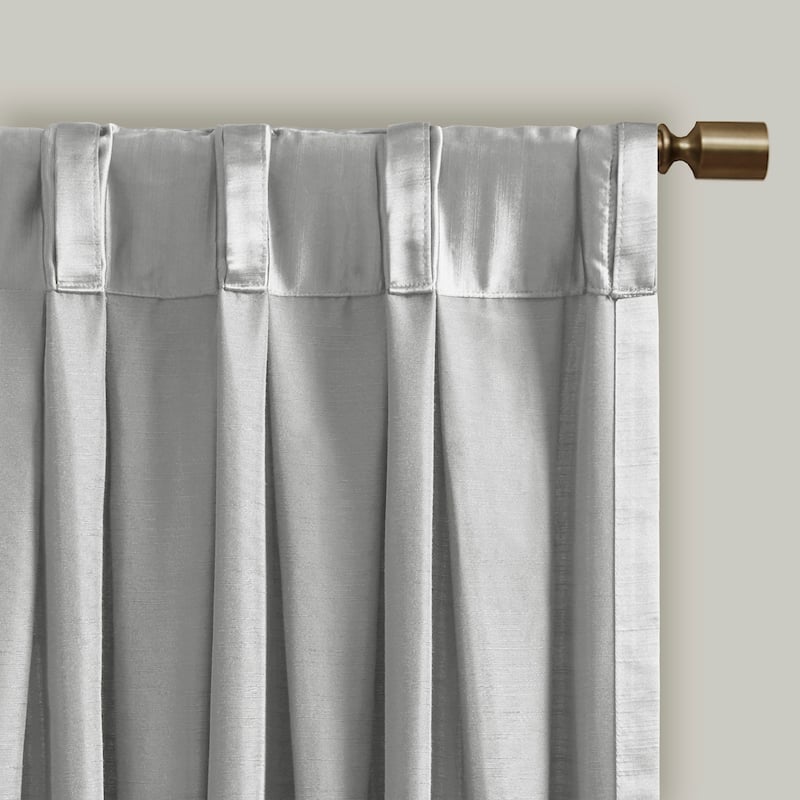 Pleat Curtain Panel with Tieback (Single) 52x84"