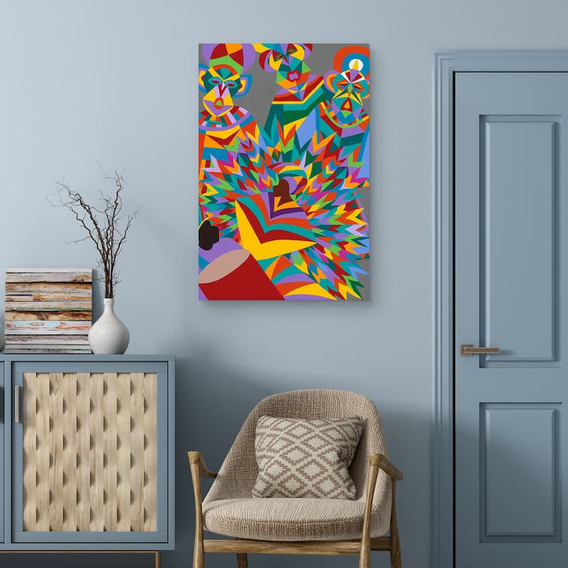 Junkanoo by Synthia SAINT JAMES Canvas Art Print
