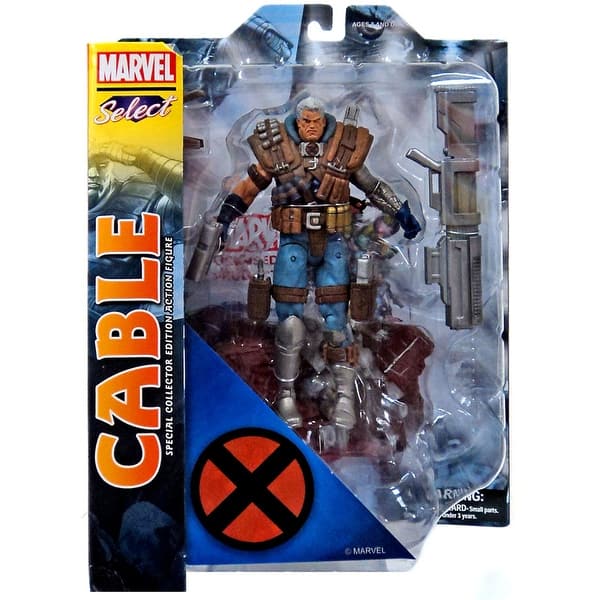 Shop Diamond Select Marvel Cable 7 Select Action Figure Multi Overstock 13671490