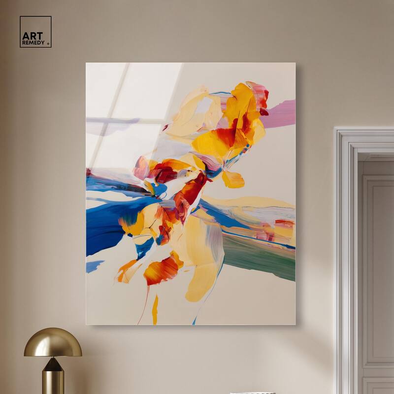 Flippant Bloom III Acrylic by Art Remedy, Ready to Hang