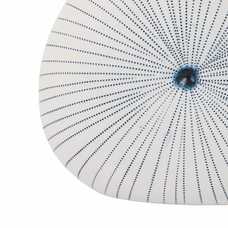 Ceramic Decorative Vase Modern Design Unique Dotted Circular Detailing