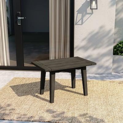 Rectangular Teak Wood Outdoor side Table for Patio