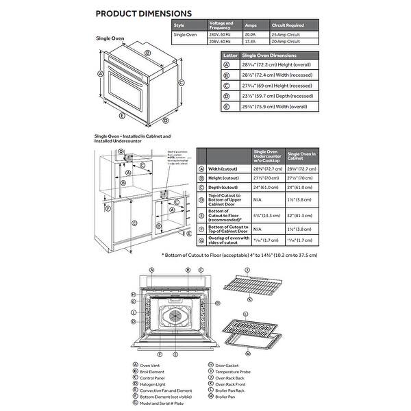 Shop Empava 30 Electric Single Wall Oven With Self Cleaning
