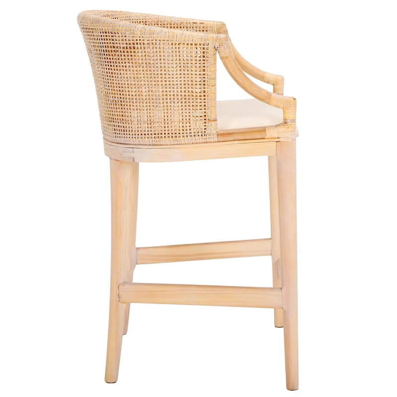 SAFAVIEH Home Brando Counter Stool - 22"W x 21"D x 35"H