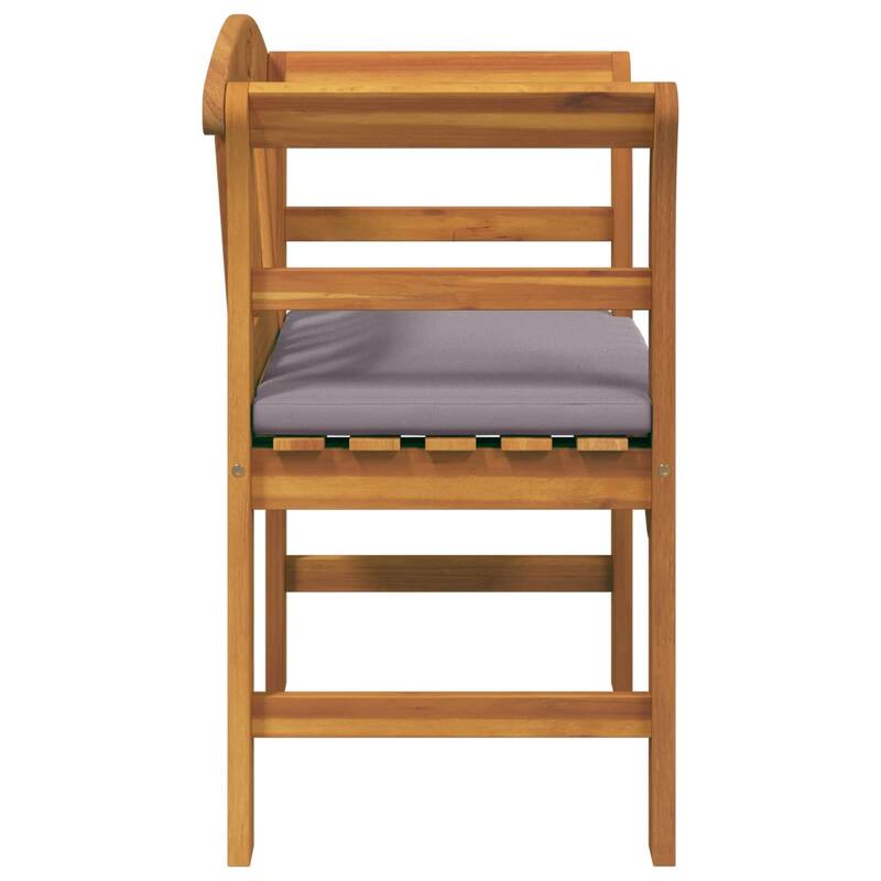 vidaXL Rose Bench Natural in Solid Acacia Wood