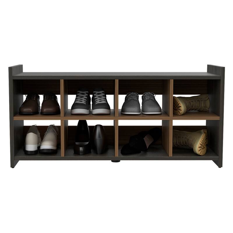 40-inch Wide Entryway Storage Unit, 8 Shoe Capacity
