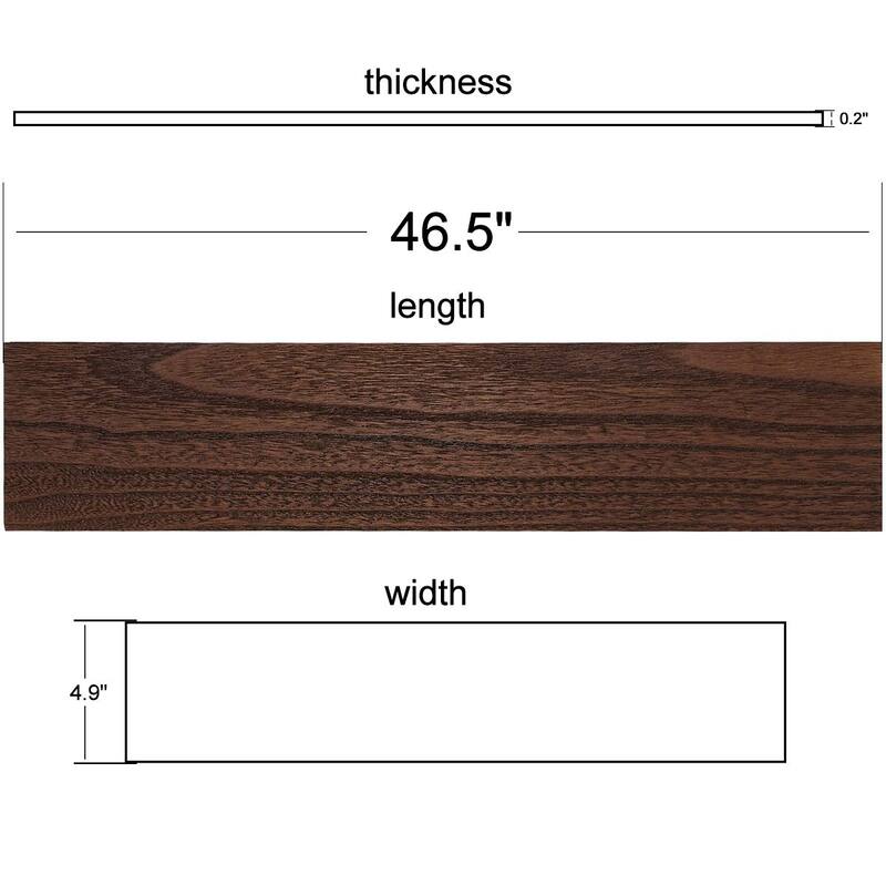 Art3d DIY Peel and Stick Wood Wall Planks(16 Sq Ft)